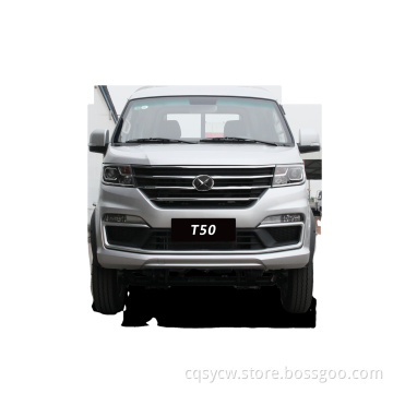 JINBEI T50S Mini Cargo Van for Sale Faw Van Truck Metallic Diesel Technology Steel Sale China Cheap Green Red White 4x4 Truck